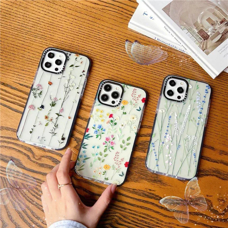 Drop-resistant Timbo Flowers iPhone Case - Viexta