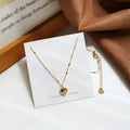 Collarbone Heart Necklace - Viexta