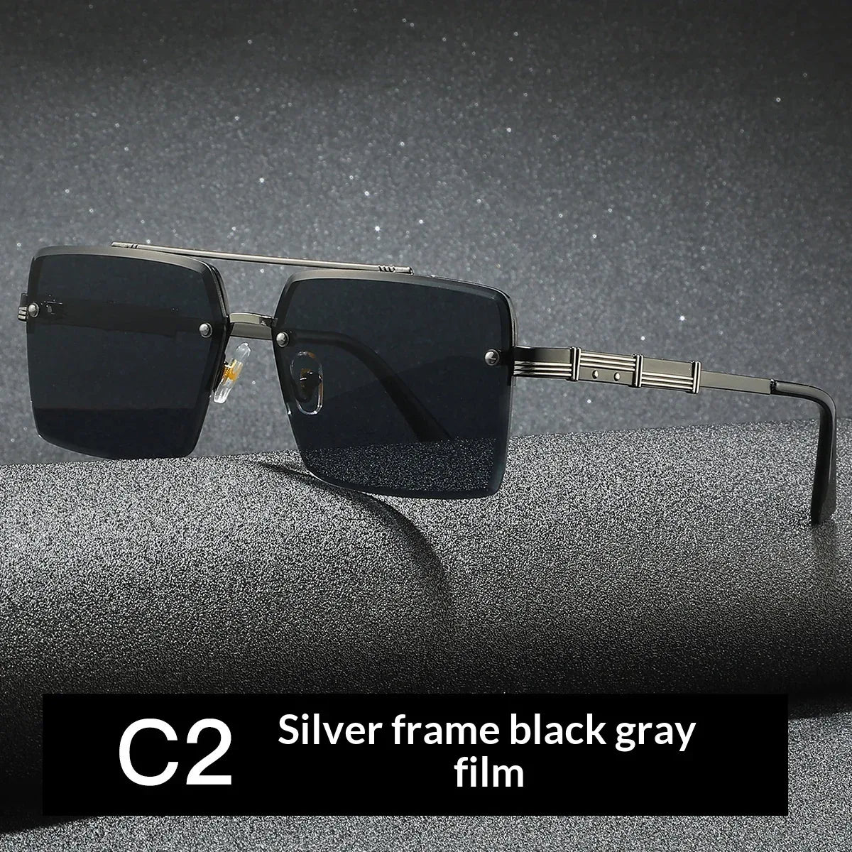 Mens Vintage Versatile Driving Sunglasses - Viexta