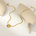 Thick Heart Necklace - Viexta