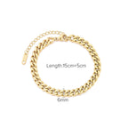 Stainless Steel Cuba Bracelet