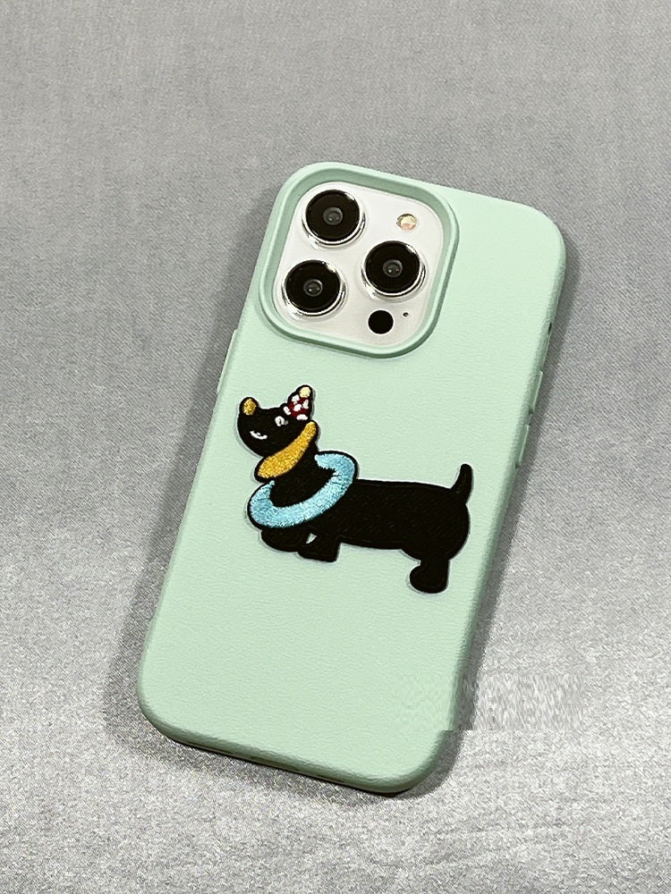 Sausage Dog Silicone iPhone Case