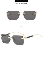 frameless-trimming-fashion-personalized-sunglasses - Viexta
