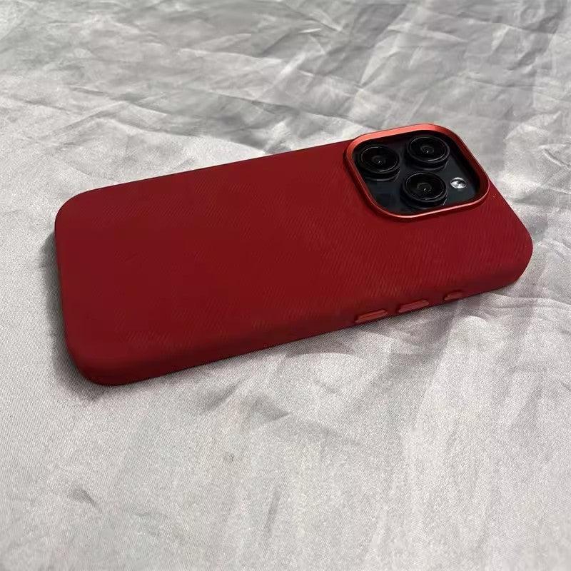 flannel-fiber-cloth-pattern-iphone-case - Viexta