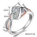 Zircon Diamond Ring For Women - Viexta