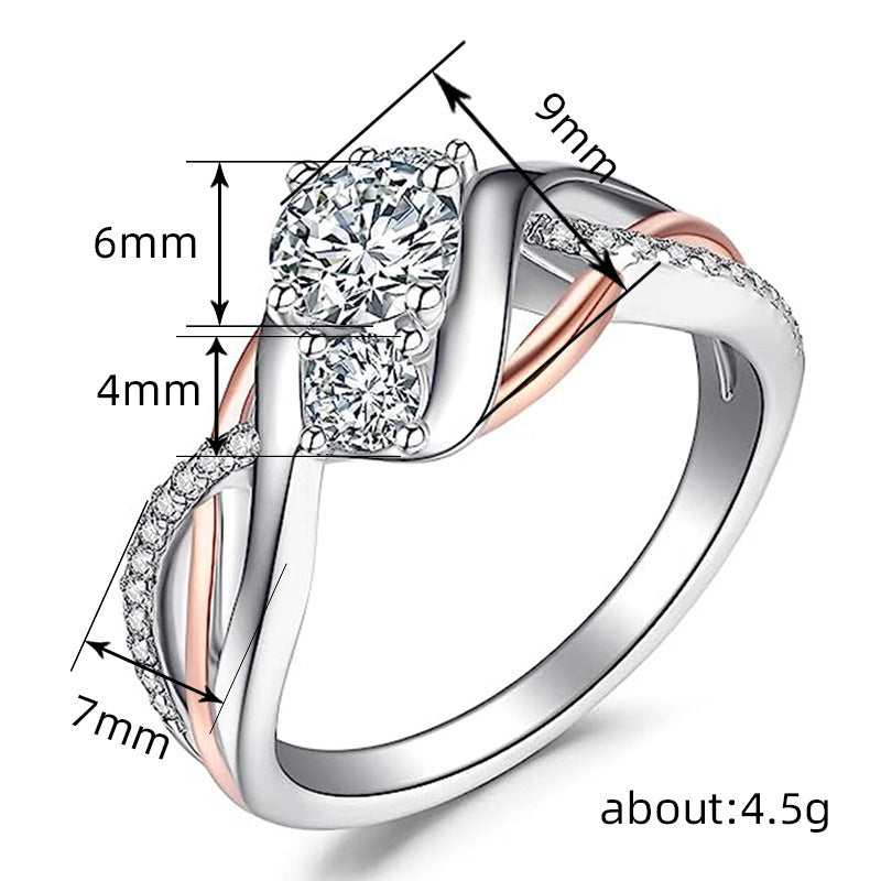 Zircon Diamond Ring For Women