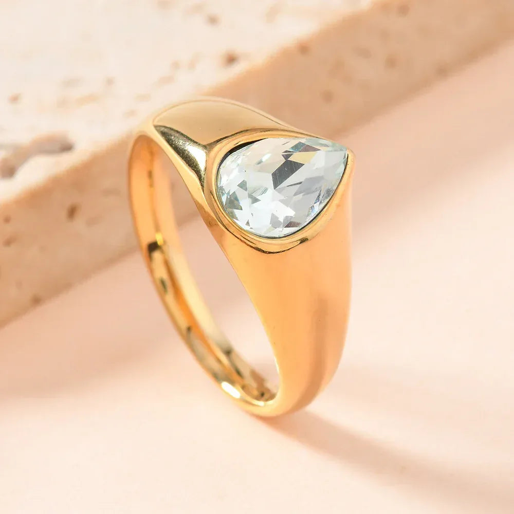 Light Luxury Titanium Steel Ring - Viexta