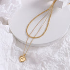 Marka Double-Layer Clavicle Chain - Viexta