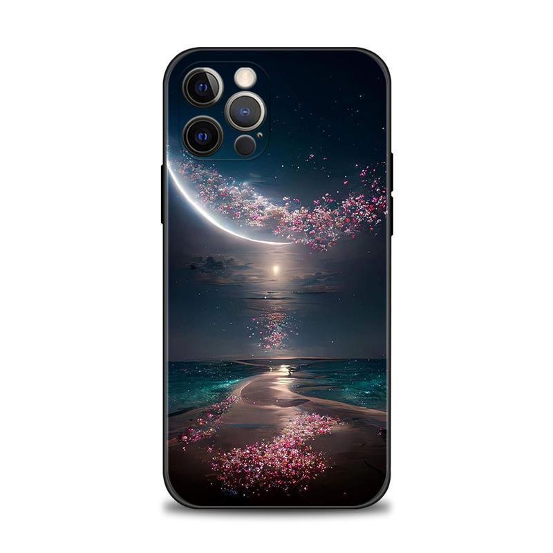 Back Cover Painted Drop-resistant Beach iPhone Case