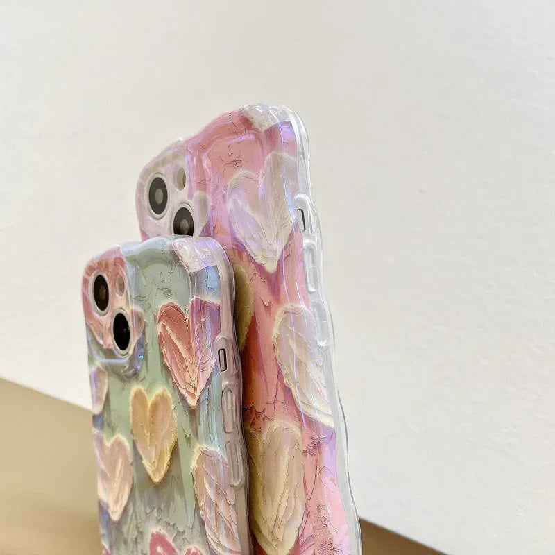 Advanced Oil Painting Love iPhone Case - Viexta