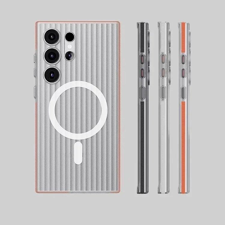 pc-non-slip-frosted-magnetic-samsung-phone-case - Viexta