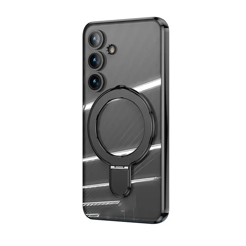 Transparent Plating Bracket Silicone Samsung Protective case - Viexta