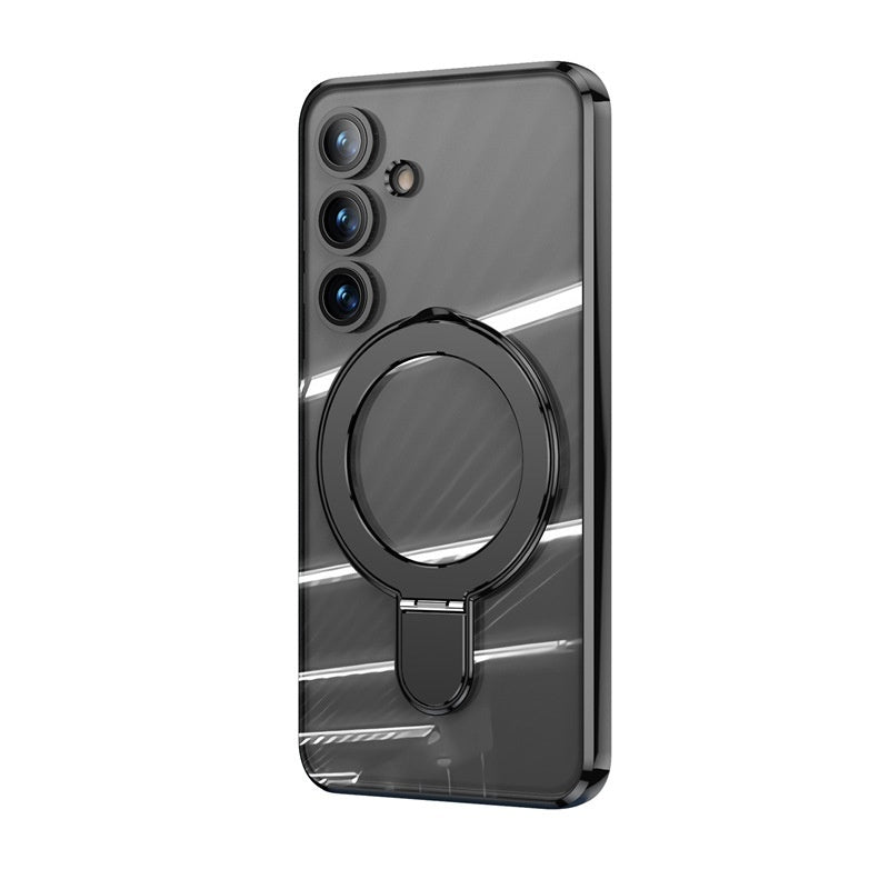 Transparent Plating Bracket Silicone Samsung Protective case