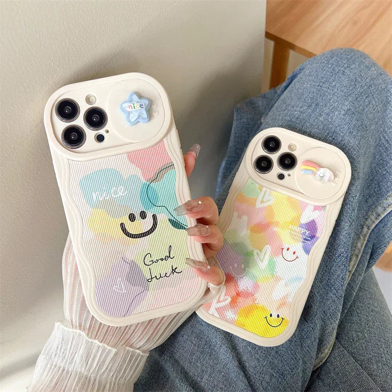 Graffiti Color Sliding Window iPhone Case - Viexta