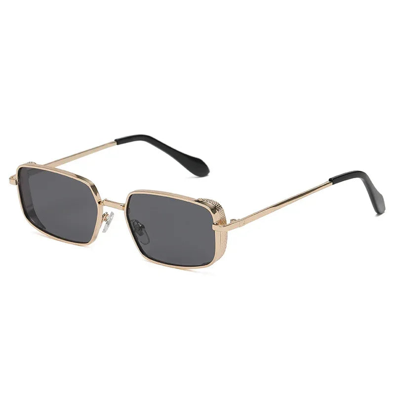 Metal Punk Square Sunglasses - Viexta