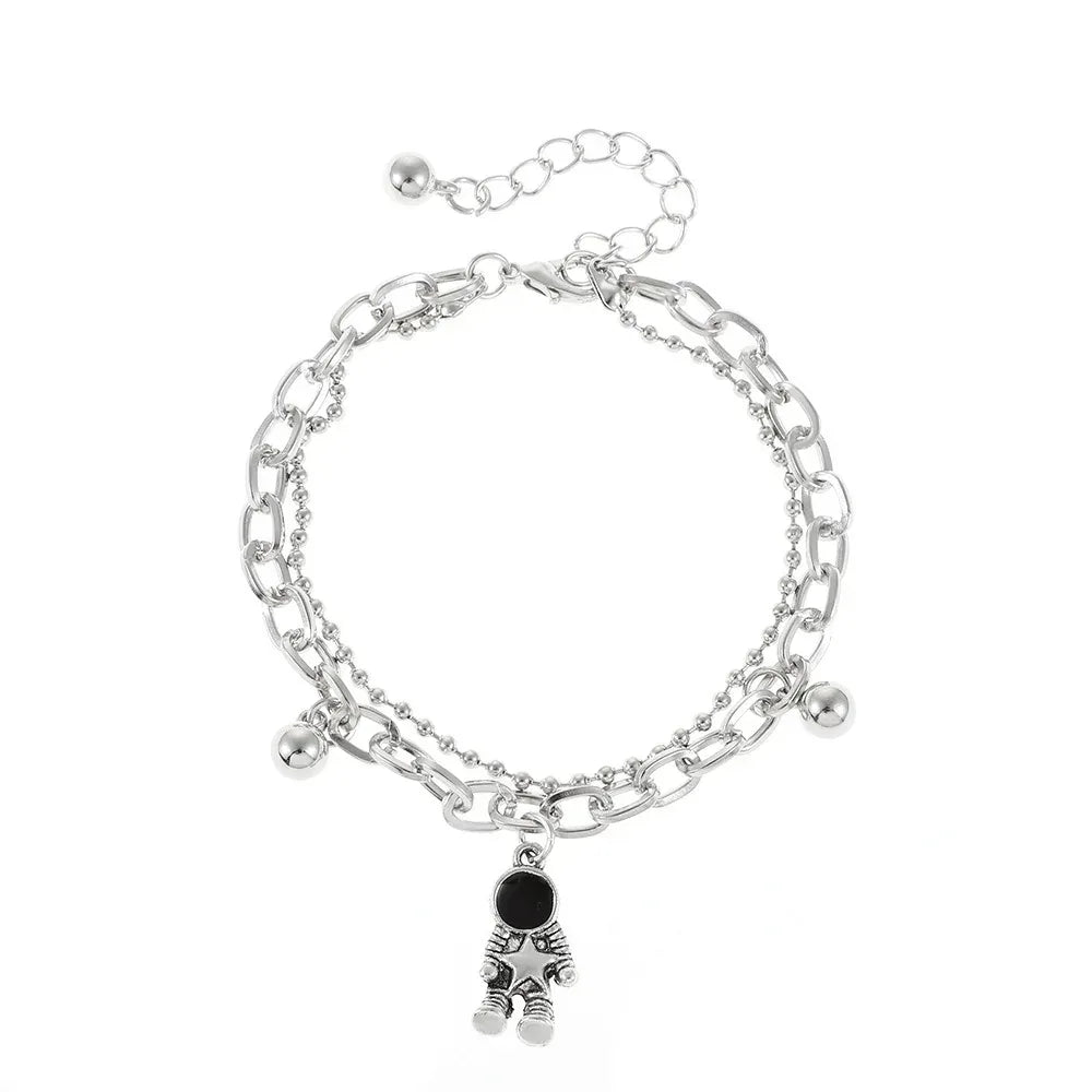 18k French Double-layer Bracelet For Women - Viexta
