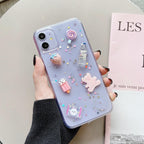 Ice Cream Bunny Epoxy iPhone Case - Viexta