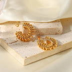 titanium-steel-earrings - Viexta