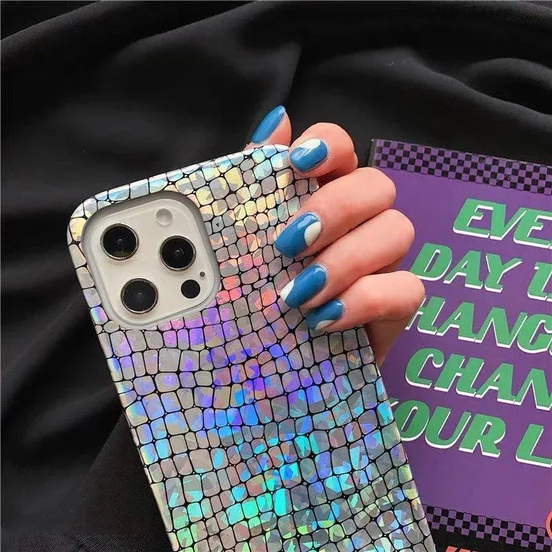 Laser Pattern iPhone Case - Viexta