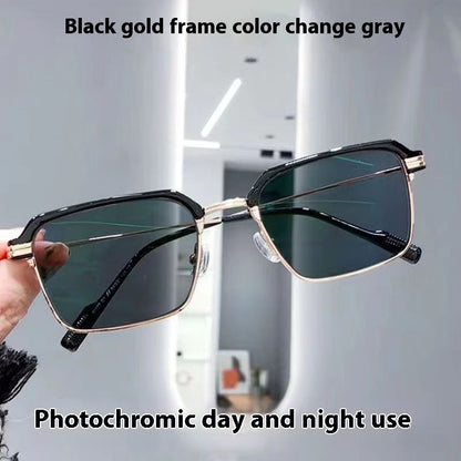 Photosensitive Color Changing HD Anti-blue Light Reading Glasses