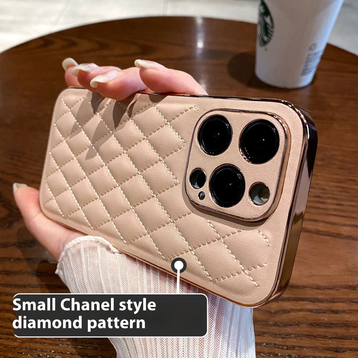 Diamond Leather iPhone Case