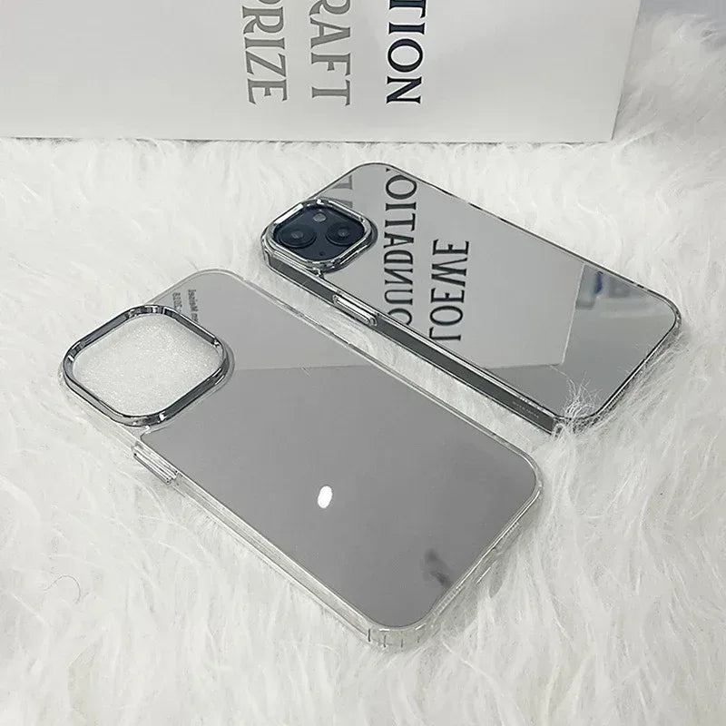 Niche High-grade Makeup Mirror iPhone Case - Viexta
