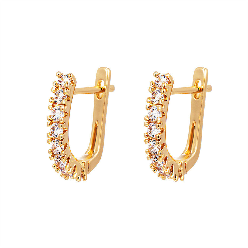 Classic Zircon Women's Earrings