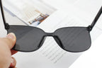 Large Framed Black Sunglasses - Viexta