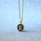O-shaped Chain Letter Necklace - Viexta