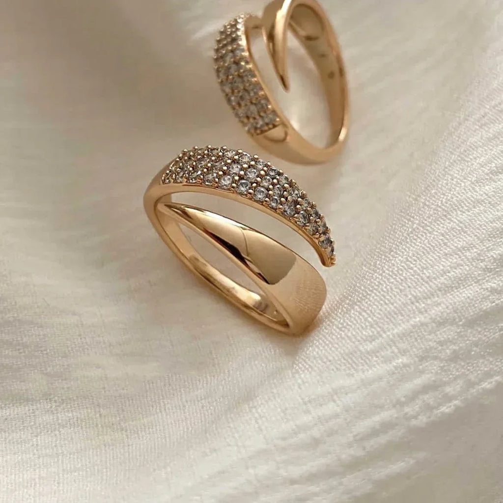 Butterfly Personality Multi-layer Ring - Viexta
