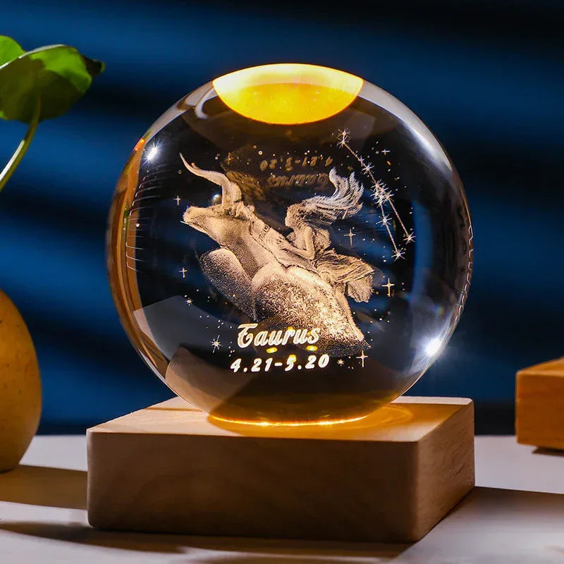 3D Constellation Crystal Ball - Viexta