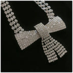 Bow AD Stone Necklace - Viexta