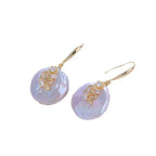 Versatile Baroque Shaped Pearl Earrings - Viexta