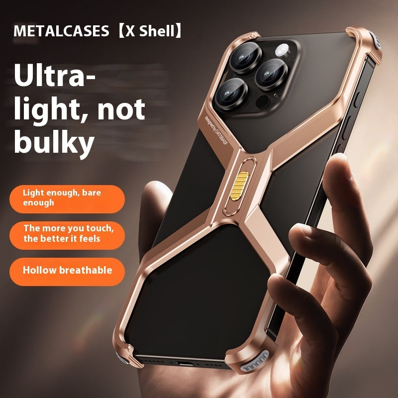 Metal Hollow Frameless Heat Dissipation iPhone case
