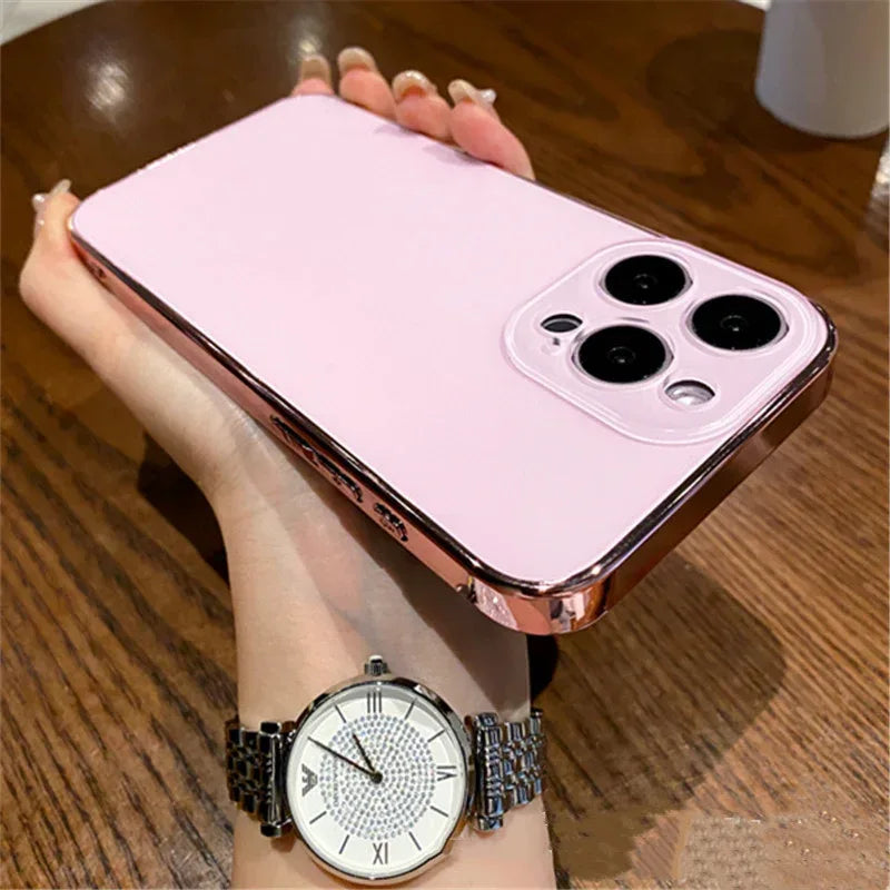 Electroplating Frosted iPhone Case - Viexta