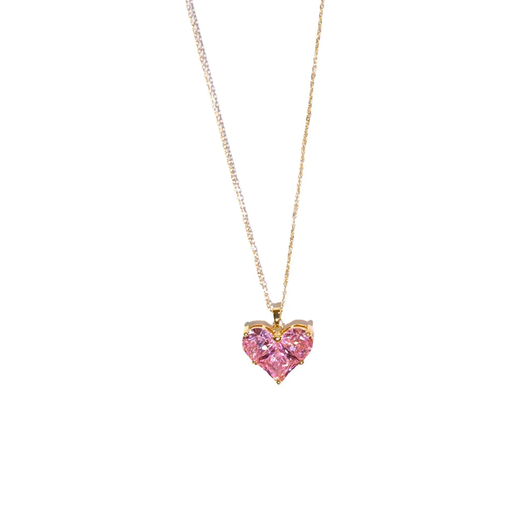 Princess Heart Clavicle Chain - Viexta
