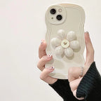 Ladies Temperament Flower Stand iPhone Case - Viexta