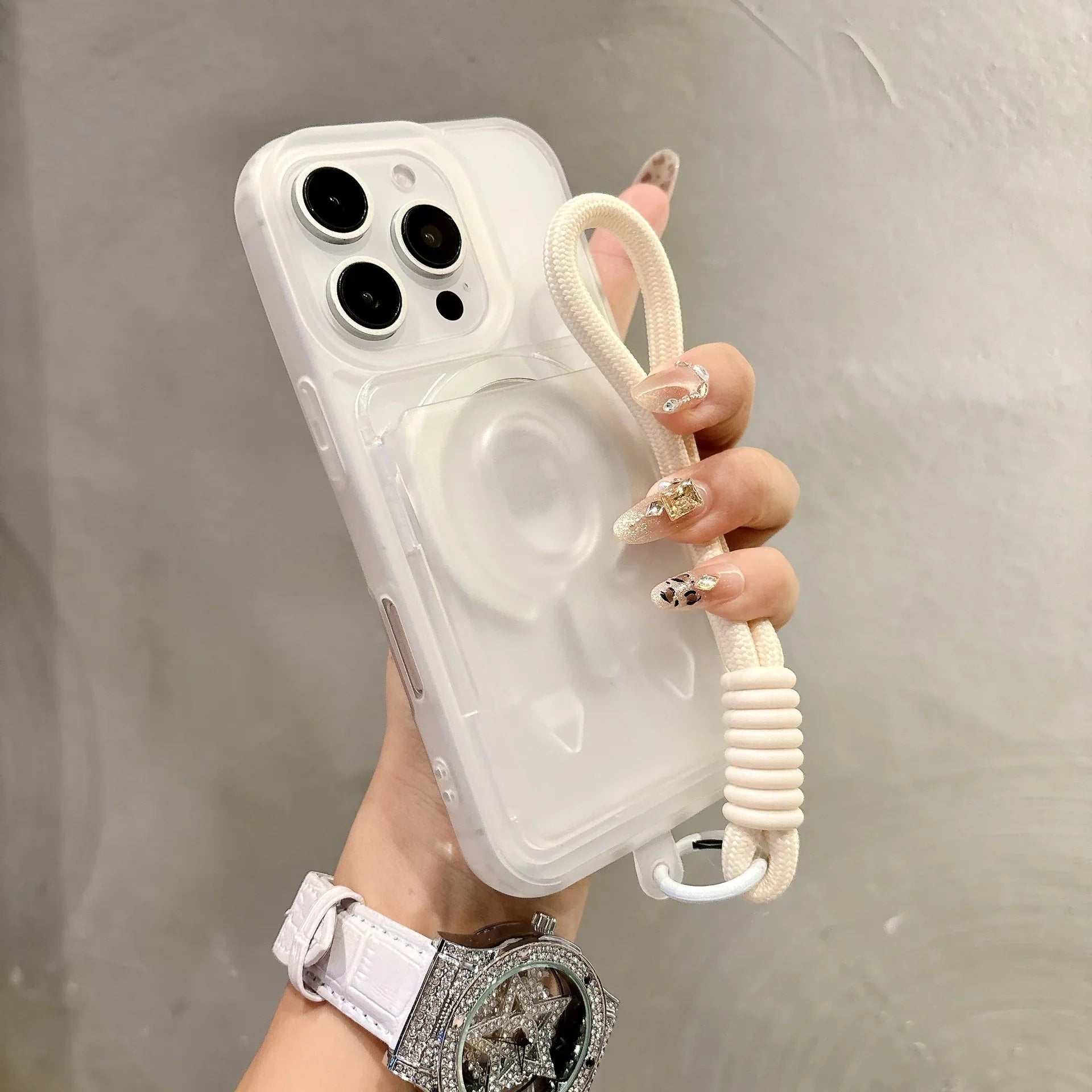 Sleek Light-luxury Magnetic Card-slot iPhone Case - Viexta