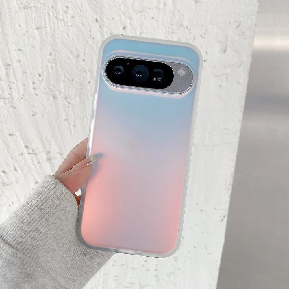Colorful Frosted Laser Google Pixel Case - Viexta