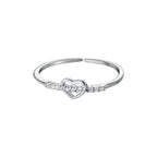 Hollowed-out Heart-shaped Ring - Viexta