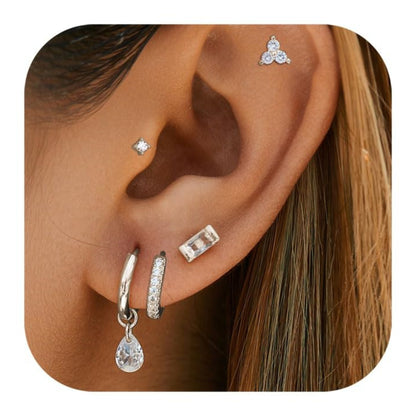 4piece Helix Earring Set