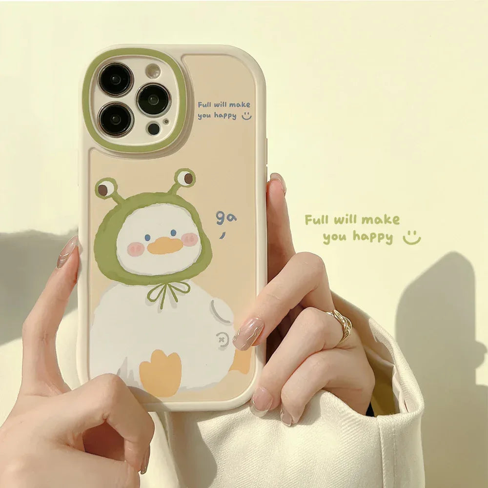 Daimeng Cute Duck iPhone Case - Viexta