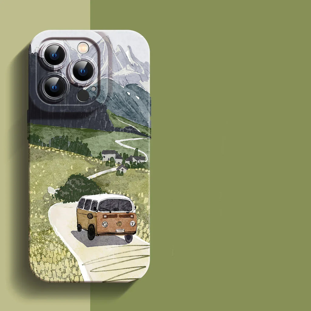 Nature Silicone iPhone Case - Viexta