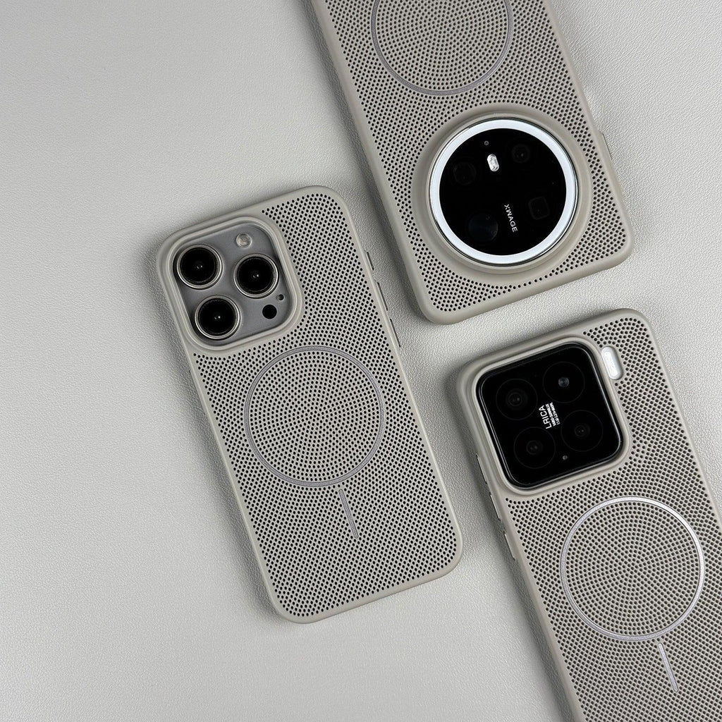 Heat Dissipating Thin Ring Magnetic iPhone Case - Viexta