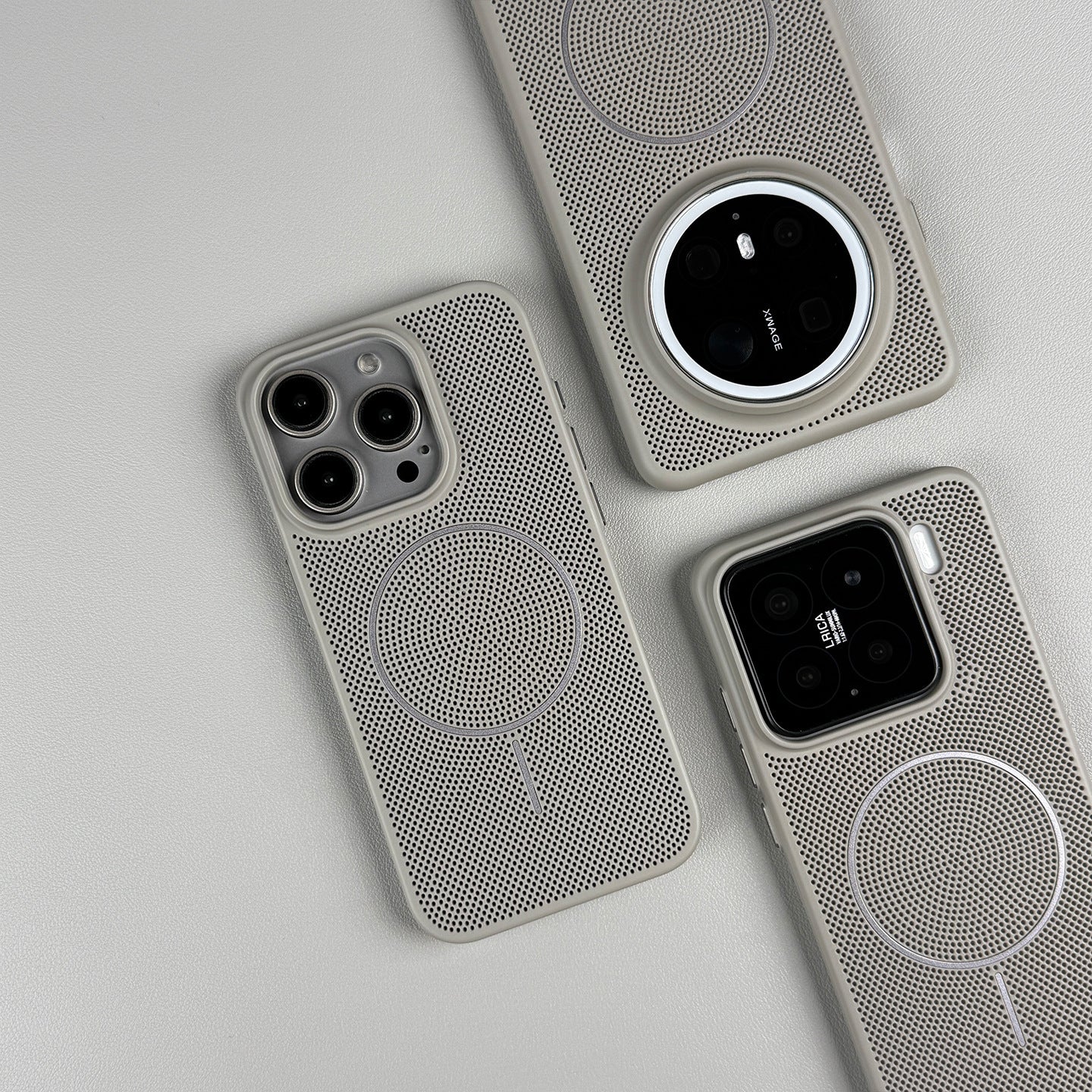 Heat Dissipating Thin Ring Magnetic iPhone Case