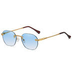 Metal Frameless Sunglasses