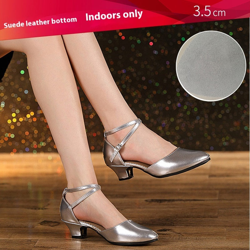 Latin Soft Bottom Heels