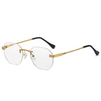 Metal Frameless Sunglasses