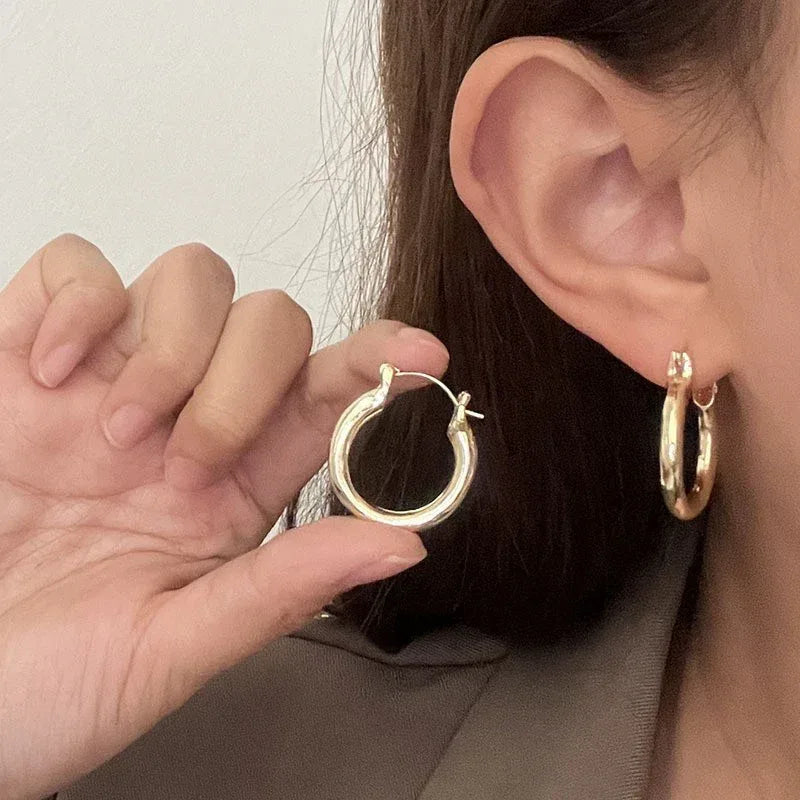 18k-retro-hong-kong-elegant-ear-studs - Viexta