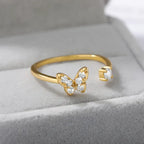 Zircon Butterfly Ring - Viexta